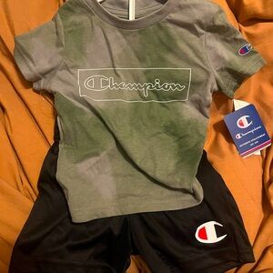 Champion boy outfit set